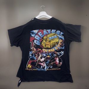 CHICAGO BULLS 4 Time NBA WORLD CHAMPS Vintage T Shirt